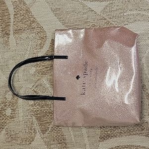 Kate spade gold glitter tote New without tags